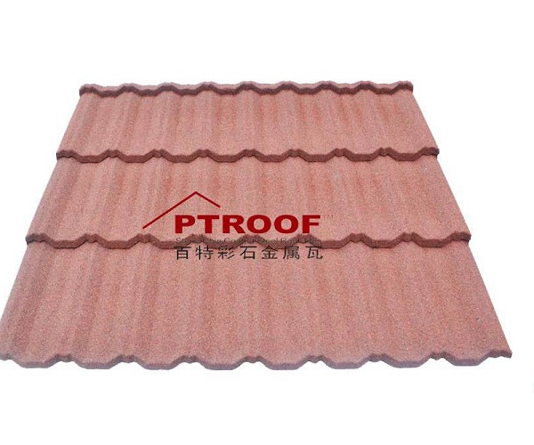 Металлочерепица с керамическим (каменным) покрытием  Modern Tile