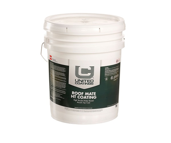 Roof Mate HT Coating -  акриловое покрытие для участков крыш подверженных интенсивному трафику